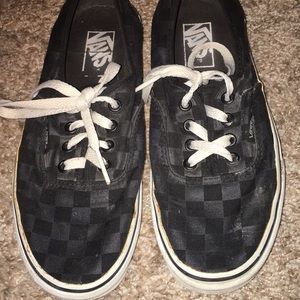 Checkered vans